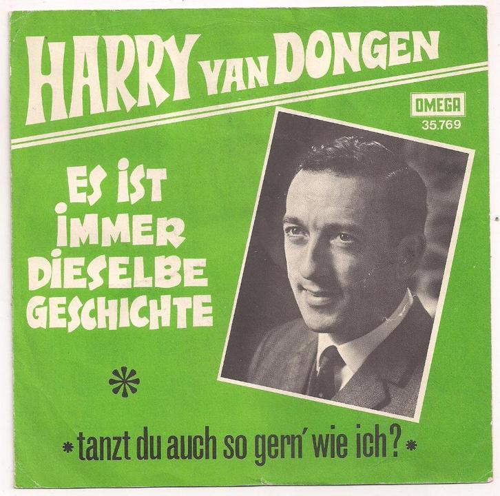 Harry van Dongen- Es ist immer dieselbe Geschichte, Cd's en Dvd's, Vinyl Singles, Zo goed als nieuw, Pop, Verzenden