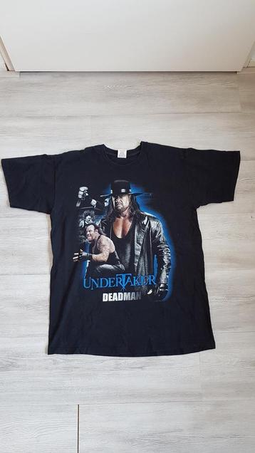 Vintage undertaker wrestling t shirt jaren 90 maat m beschikbaar voor biedingen