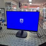 Philips 243V7Q 24 inch Full HD monitor met HDMI DP Garantie, Ophalen of Verzenden, Zo goed als nieuw, VGA, X