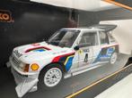 PEUGEOT 205 T16 KANKKUNEN RALLY MONTE CARLO 1986 IXO NIEUW, Hobby en Vrije tijd, Modelauto's | 1:18, Ophalen of Verzenden, Nieuw