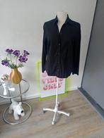 Mooie zwarte getailleerde blouse maat 44 zgan, Ophalen, Maat 42/44 (L), Zo goed als nieuw, Yessica