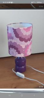 Retro jaren 70 tafellamp, Jaren 70 vintage, Stof, Ophalen of Verzenden, Zo goed als nieuw
