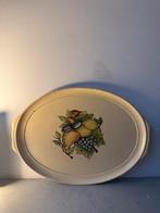 Houten dienblad met handbeschilderd fruitmotief, Ophalen of Verzenden