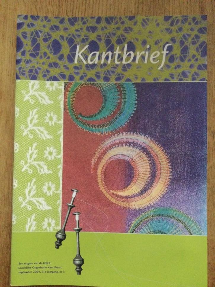 Kantbrief: meerdere jaargangen, Hobby en Vrije tijd, Kantklossen, Zo goed als nieuw, Boek of Tijdschrift, Ophalen of Verzenden