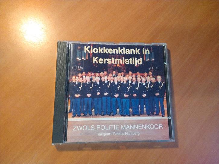CD Zwols Politie Mannenkoor - Klokkenklank in Kerstmistijd., Cd's en Dvd's, Cd's | Kerst en Sinterklaas, Zo goed als nieuw, Ophalen of Verzenden
