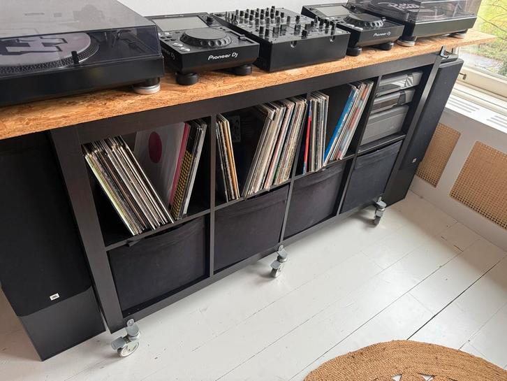 Ikea Kallax DJ Booth, Muziek en Instrumenten, Behuizingen en Koffers, Gebruikt, Speaker of Versterker, Ophalen