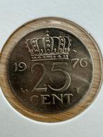 25 Gulden Cent - Nederland - 1976, Ophalen of Verzenden, Koningin Juliana, 25 cent, Losse munt