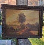 Schilderij, Antiek en Kunst, Kunst | Schilderijen | Klassiek, Ophalen of Verzenden