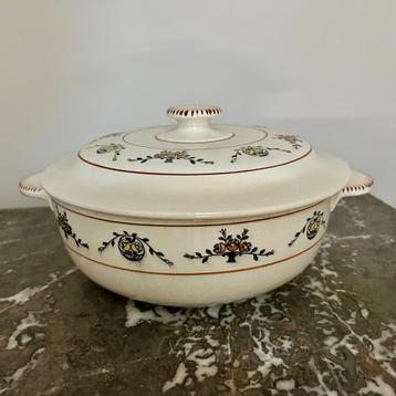 Franse dekschaal, brocante, antiek, vintage  beschikbaar voor biedingen