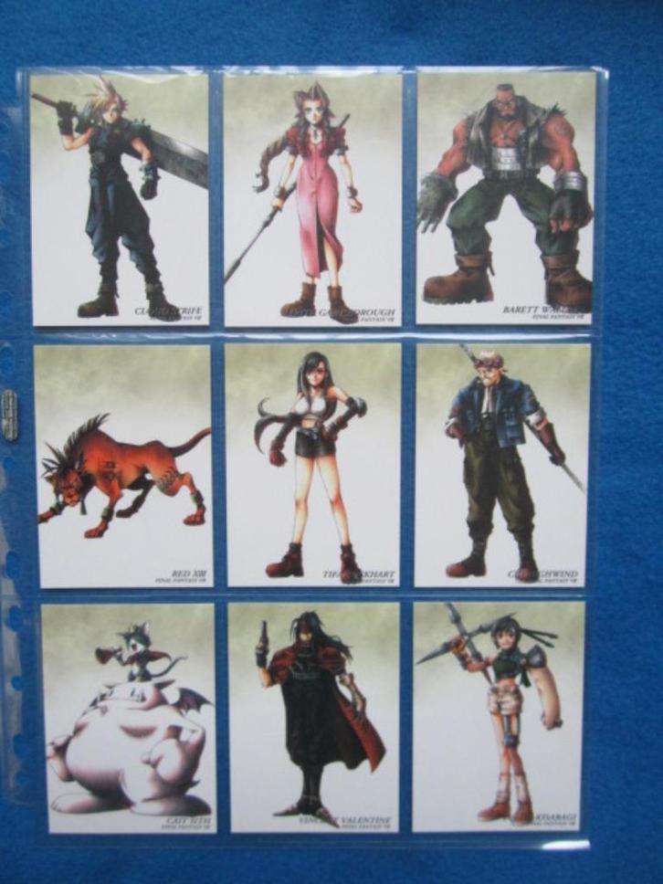 Collector Cards Final Fantasy Art Museum, Hobby en Vrije tijd, Verzamelkaartspellen | Overige, Ophalen of Verzenden