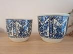 Royal Boch - Set Delfts Plantenpotten - Belgisch Porselein, Ophalen