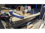 Mythos 470 sloep met 9.9 suzuki en pega trailer en meer, Gebruikt, Tot 10 pk, 3 tot 6 meter, Buitenboordmotor