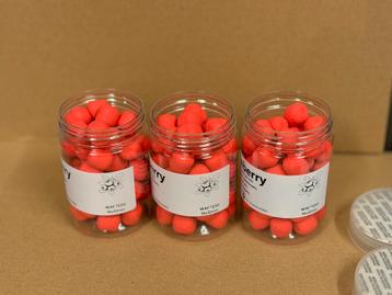 Blueberry wafters 14x12mm fluo roze beschikbaar voor biedingen