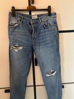 Pull & Bear 90’s slim jeans met gaten – maat 44 – blauw, Blauw, W32 (confectie 46) of kleiner, Ophalen of Verzenden, Zo goed als nieuw