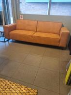 Nieuwe bank 2,5zits leer microvezel cognac bkeuze €150, Huis en Inrichting, Banken | Bankstellen, Ophalen, ., 75 tot 100 cm, Rechte bank