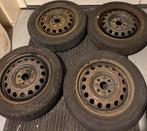 Winterbanden met stalen velgen voor C1, Aygo, 107, Ophalen, 14 inch, Gebruikt, 155 mm