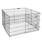 Puppyren Hondenren Zwart Opvouwbaar Hond 560 cm omtrek 107H, Dieren en Toebehoren, Honden-accessoires, Ophalen of Verzenden, Nieuw