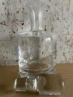 Karaf Royal Leerdam fokker, Antiek en Kunst, Antiek | Glas en Kristal, Ophalen of Verzenden