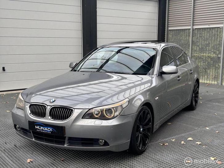 BMW 5-serie 545i Executive BMW ond., Auto's, BMW, Bedrijf, 5-Serie, ABS, Airbags, Airconditioning, Alarm, Boordcomputer, Centrale vergrendeling