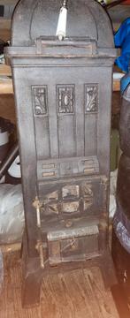 Antiek gietijzeren kacheltje, Ophalen of Verzenden, Gebruikt, Hout, Houtkachel