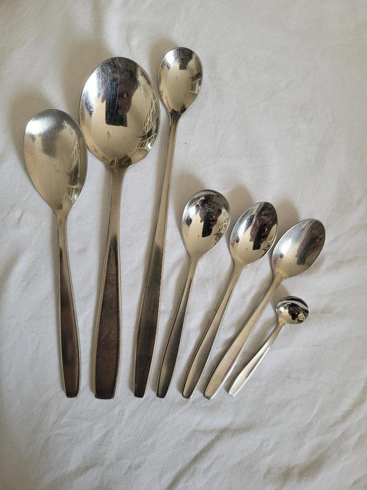 Gero Zilmeta Foxtrot 512 – Bestekdelen, Huis en Inrichting, Keuken | Bestek, Zo goed als nieuw, Los bestek, Rvs of Chroom, Vaatwasserbestendig