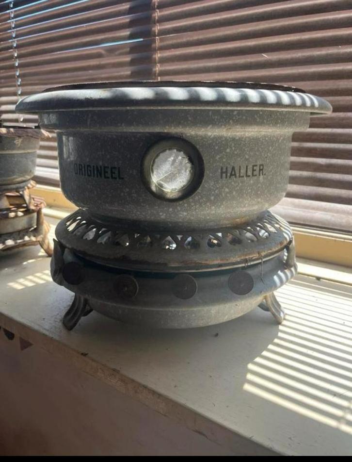 Haller Petroleumstel, Antiek en Kunst, Antiek | Lampen, Ophalen