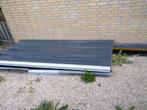 Restpartij Dakplaten - Grijze Metalen Platen, Doe-het-zelf en Verbouw, Dakplaat of Dakpanplaat, Gebruikt, Ophalen of Verzenden