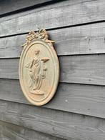 Gietijzeren ornament afbeelding vrouw, Huis en Inrichting, Woonaccessoires | Overige, Ophalen of Verzenden
