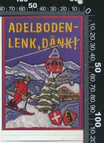 Sticker: Adelboden Lenk - Dank, Overige typen, Ophalen of Verzenden, Zo goed als nieuw