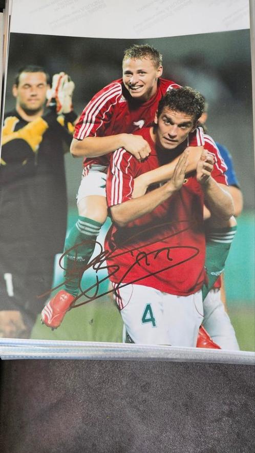 20x30cm foto + originele handtekening Dszudszak PSV, Verzamelen, Sportartikelen en Voetbal, Zo goed als nieuw, Ophalen of Verzenden