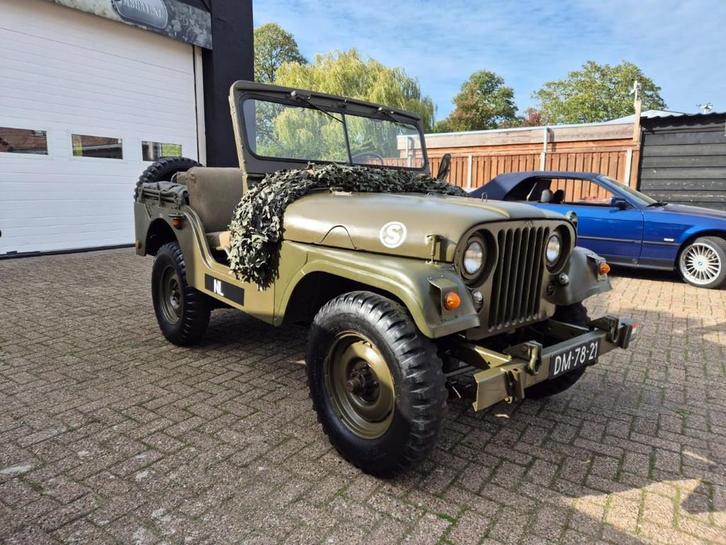 Willys jeep Nekaf M38a1 4x4 oldtimer 1959, Auto's, Jeep, Bedrijf, Te koop, Overige modellen, 4x4, Trekhaak, Benzine, SUV of Terreinwagen