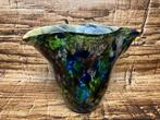 Vaas glas modern gekleurd glas., Antiek en Kunst, Ophalen of Verzenden