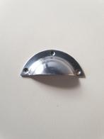 5 komgreepjes zilverkleurig 9 cm breed, Ophalen of Verzenden, Zo goed als nieuw, Overige typen