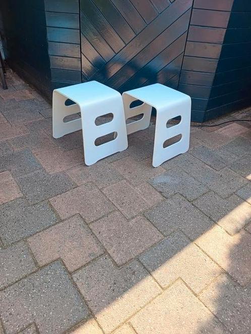 2 Lisa Norinder krukjes van Ikea, Huis en Inrichting, Krukjes, Zo goed als nieuw, Hout, Ophalen