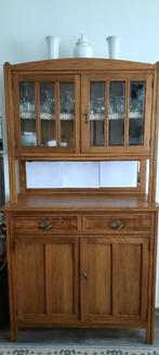 Eiken buffetkast vintage, Huis en Inrichting, Kasten | Buffetkasten, Ophalen, Gebruikt, 100 tot 150 cm, Eikenhout