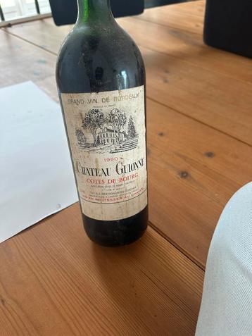 Oude Bordeaux wijn – Château Guionne 1990 (Côtes de Bourg) beschikbaar voor biedingen