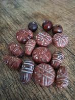 Afrikaanse stenen kralen prachtig, Ophalen of Verzenden, Nieuw, Kraal