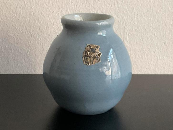 Potterie Kennemerland, Velsen: model 19 blauw Eelke Snel, Antiek en Kunst, Antiek | Keramiek en Aardewerk, Ophalen of Verzenden
