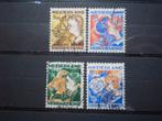 Nederland NVPH 248-251 gebruikt ( T 515 )..€ 2,25, Postzegels en Munten, Postzegels | Nederland, Verzenden