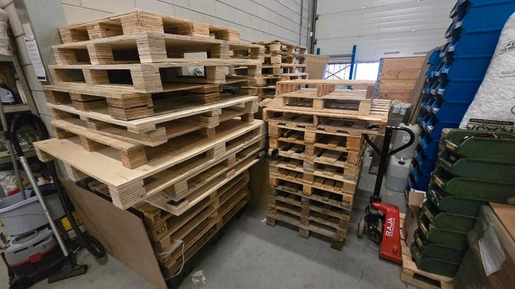50 blokpallets – hele partij voor € 50, Doe-het-zelf en Verbouw, Hout en Planken, Gebruikt, Pallet, Overige houtsoorten, Minder dan 200 cm