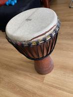 Djembé Kambala 14 inch (vel moet vervangen), Muziek en Instrumenten, Percussie, Trommel, Gebruikt, Ophalen