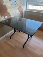 Thonet eettafel met granieten blad + 2 Thonet stoelen, Ophalen