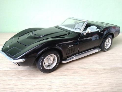1969 Chevrolet Corvette Black 1:18 Revell, Hobby en Vrije tijd, Modelauto's | 1:18, Zo goed als nieuw, Auto, Revell, Ophalen of Verzenden