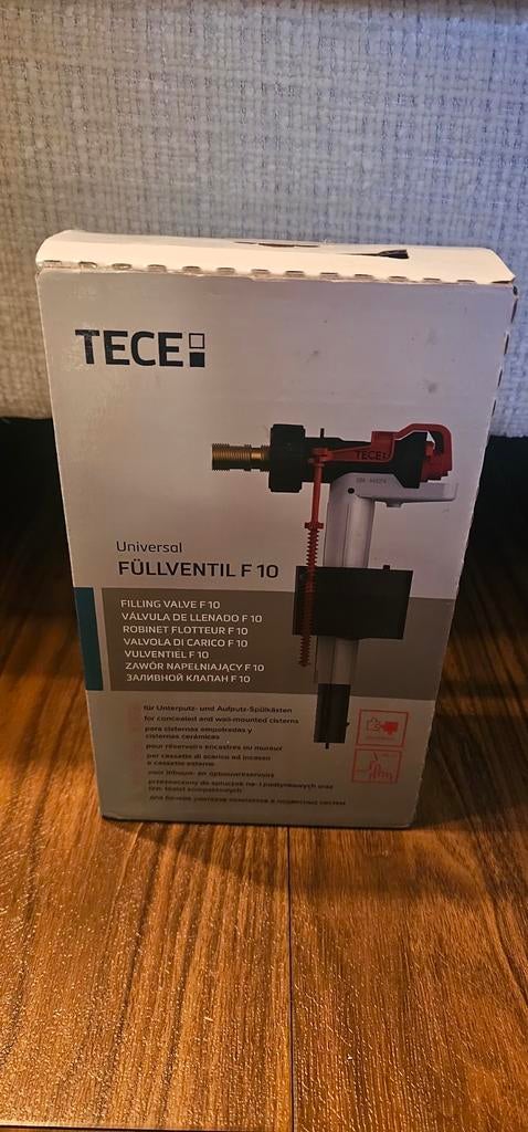 Tece Universele F 10 vulventiel 9820353 nieuw, Doe-het-zelf en Verbouw, Sanitair, Ophalen of Verzenden, Nieuw