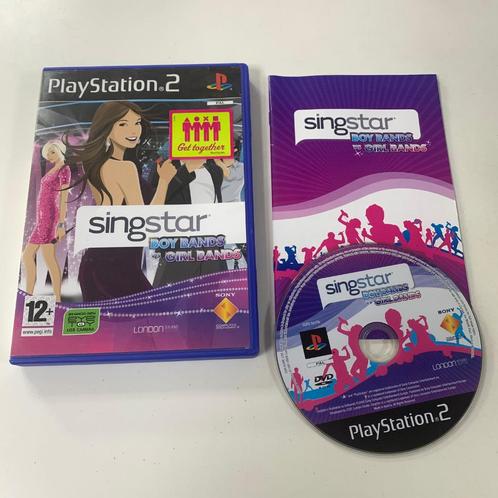 SingStar Boys Bands vs Girls Bands  Ps2, Spelcomputers en Games, Games | Sony PlayStation 2, Muziek, 1 speler, Vanaf 3 jaar, Ophalen of Verzenden