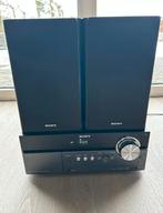 Sony CMT-MX500i Stereoset met Speakers, Gebruikt, Microset, Tuner of Radio, Ophalen of Verzenden