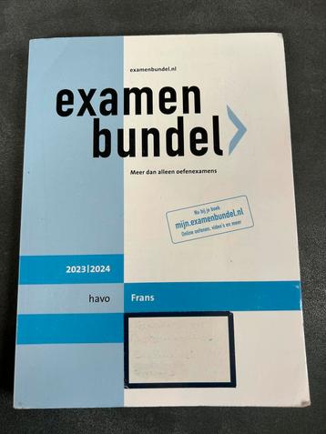 Examenbundel havo Frans 2023/2024 beschikbaar voor biedingen