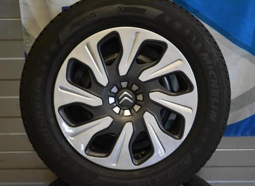 Originele "15" winterset Citroen C4 met Michelin Alpin, Auto-onderdelen, Banden en Velgen, Banden en Velgen, Winterbanden, 15 inch