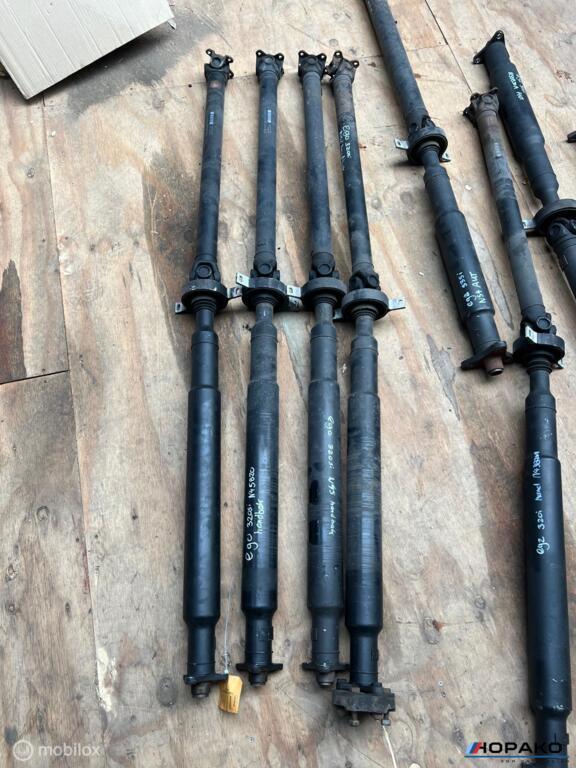 Cardanas BMW E90 E91 E92 E93 318i 320i 320si 7531307, Auto-onderdelen, Remmen en Aandrijving, Gebruikt, Ophalen of Verzenden
