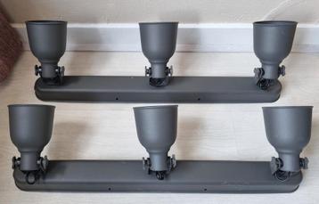 IKEA Hektar plafond rail, 3 spots, donkergrijs  beschikbaar voor biedingen